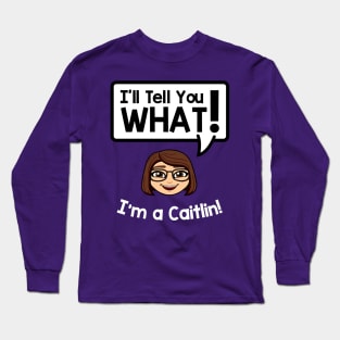 Caitlin, the Smart Long Sleeve T-Shirt